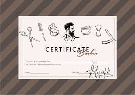 Diplomă Master Barber